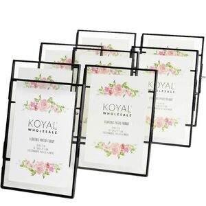 Koyal Wholesale Black Photo Frames Set